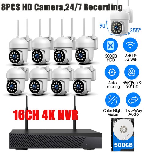 Telecamere ptz 16ch 4k nvr - 8,