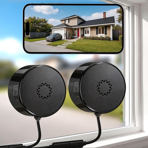 3mp window camera - (2-pack),