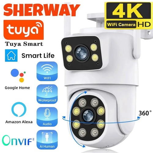 Tuya 8mp telecamera ip - 8mp,